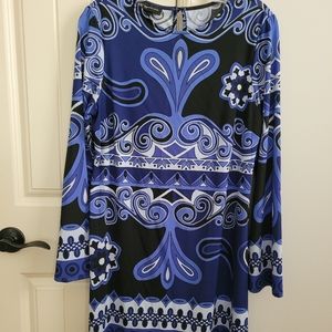 Beautiful Long Sleeve Shift Dress